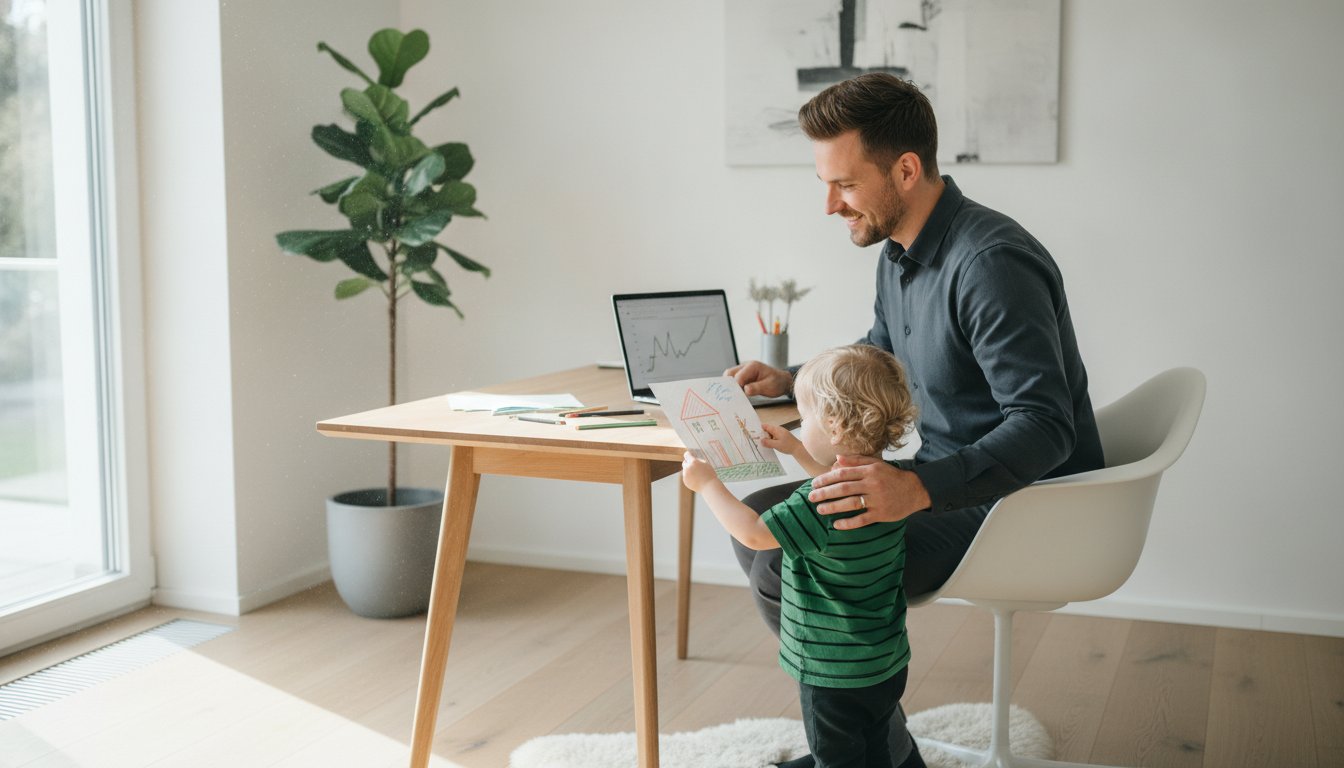 Moderne Konzepte für die Work-Life-Balance von Vätern in Unternehmen
